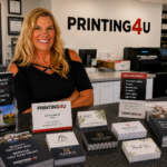 Printing4U owner in Katy TX with custom business cards, brochures and printing services